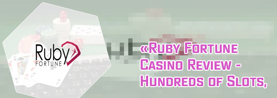 Ruby fortune online casino